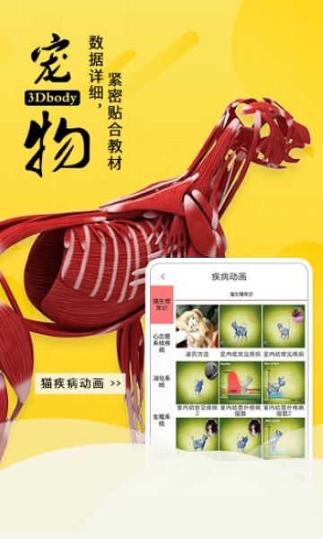 3dbody宠物解剖app免费版(3DBody解剖)24