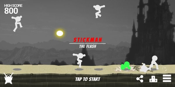 火柴人闪光游戏(Stickman The Flash)0