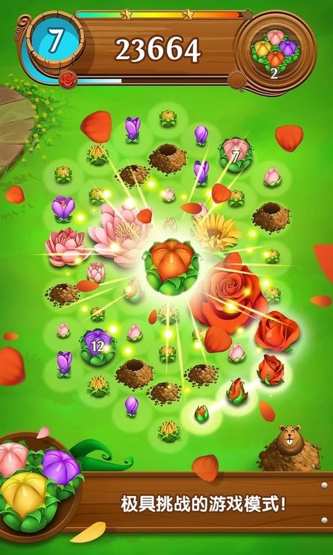 花花传奇游戏(Blossom Blast Saga)24