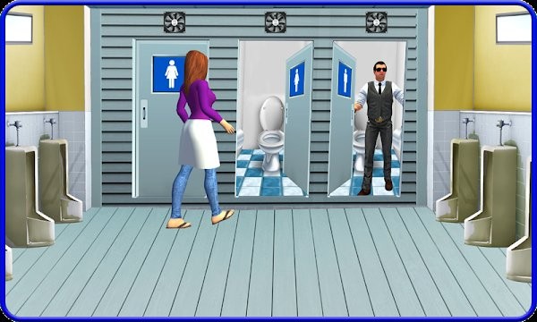 茶室游戏男厕所模拟器(Emergency Toilet Simulator 3D)24