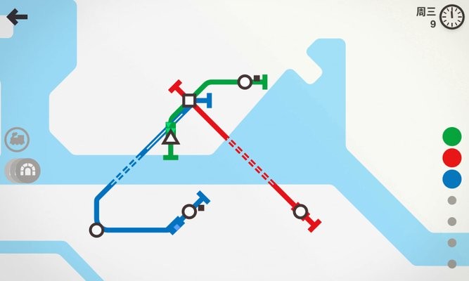 迷你地铁2022解锁全部城市版(mini metro)24