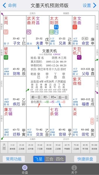 文墨天机紫微斗数预测师app24