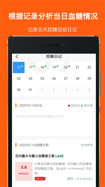 血糖记事本0